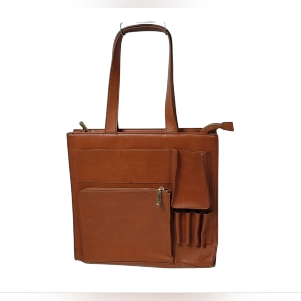 Charming Charlie "Tan" Tote Bag 👜👜 Purse Handbag TRAVEL-Work